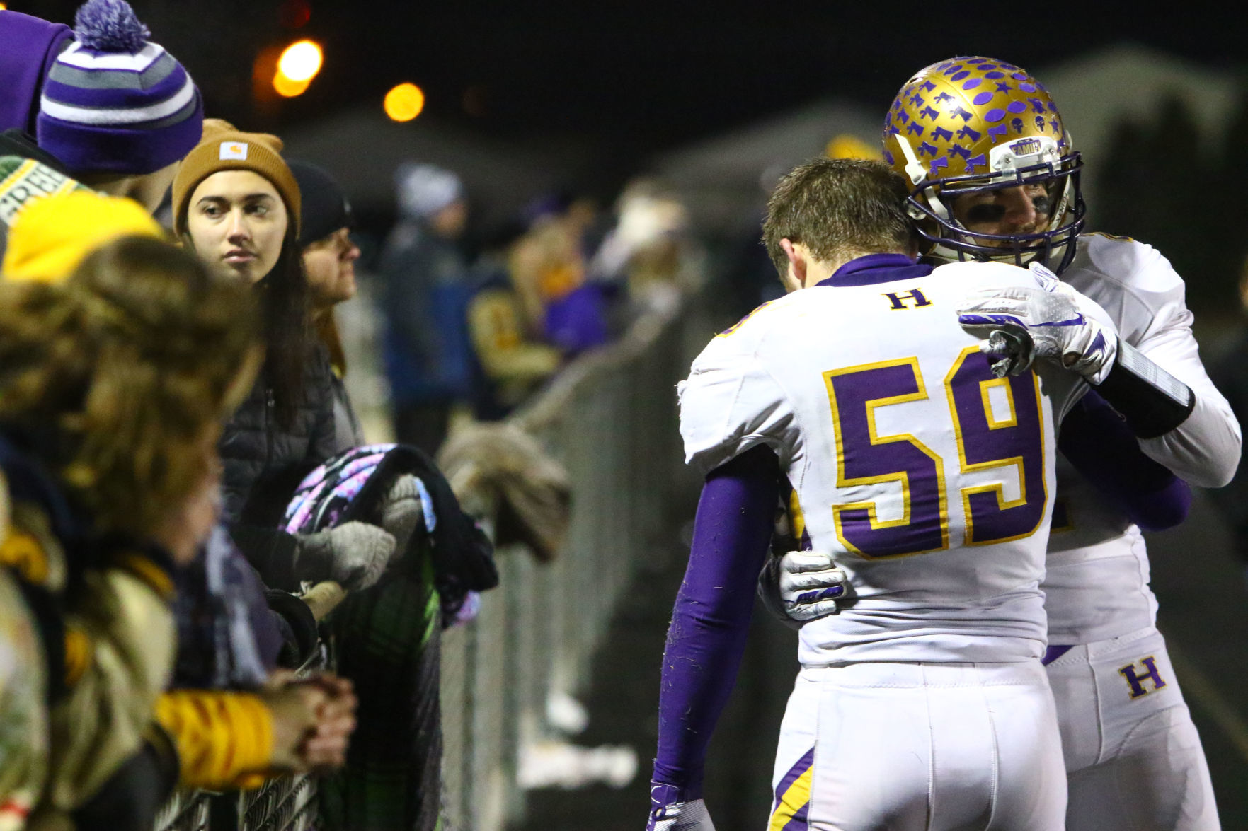 4A football semistate: Hobart vs. East Noble